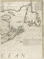 A Map of the British and French Dominions in America